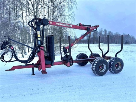 Beg Patu 8t vagn med Patu 525 kran, h-vinsch -99